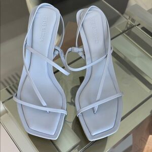 Steve Madden Women's Sky Blue Strappy Sandals